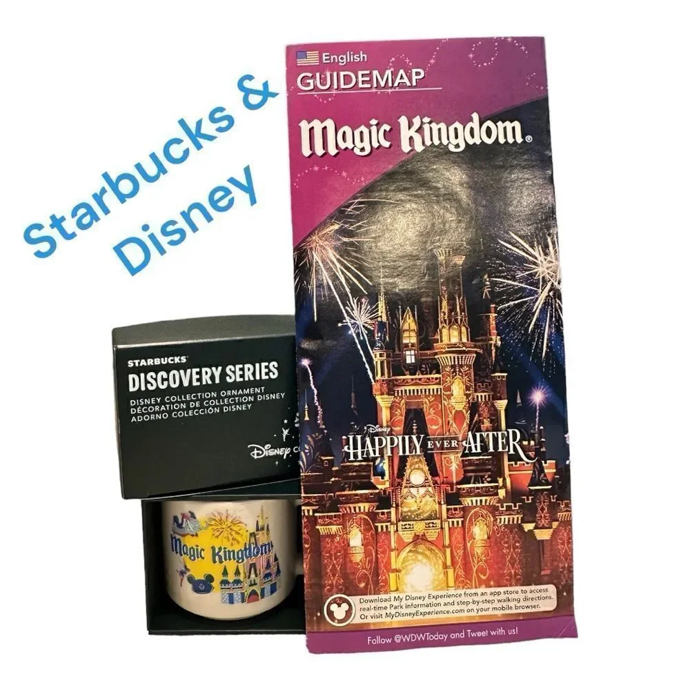 Starbucks Magic Kingdom Disney parks Discovery Series Mug ORNAMENT New